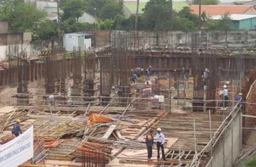 TDH-Trường Thọ đã thi công xong phần móng cọc và tầng hầm.