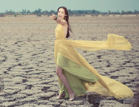 Trúc Diễm hát, kêu gọi bảo vệ môi trường ảnh 2