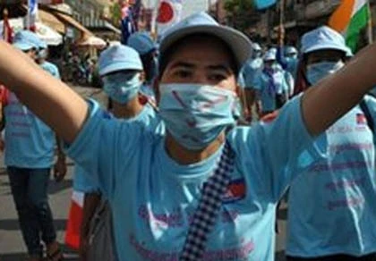 Biểu tình đòi đất, cô gái bị cảnh sát bắn chết ảnh 1 Biểu tình đòi đất, cô gái bị cảnh sát bắn chết ảnh 1