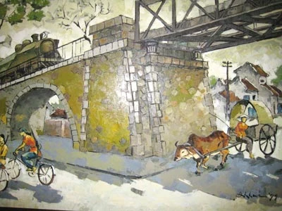 Họa sĩ Đinh Công Khải: “Vẽ về Hà Nội là thanh cao, sung sướng nhất!” ảnh 2