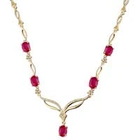 Dây chuyền trong bộ "Nồng nàn" bằng vàng 18K