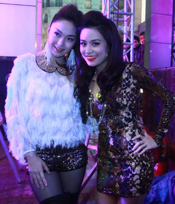 Hoàng Thùy Linh "đọ" sắc với Minh Hằng ảnh 2