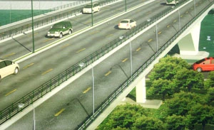 Phác thảo cầu Rạch Chiếc mới.