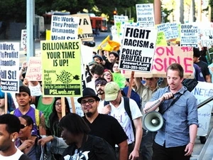 Công đoàn ở Mỹ tiếp sức vụ "Chiếm lấy Phố Wall" ảnh 1