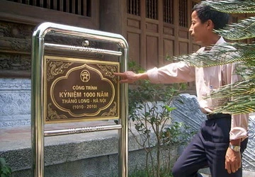 Chuông mừng 1.000 năm Thăng Long bị mất trộm ảnh 1