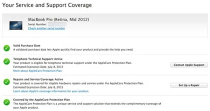 Những lưu ý về bảo hành khi mua máy tính Apple cũ ảnh 5
