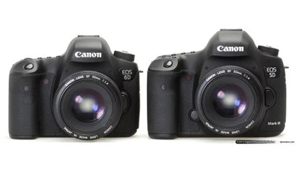 Canon trình làng 6D, máy full-frame có Wi-Fi, GPS ảnh 2 Canon trình làng 6D, máy full-frame có Wi-Fi, GPS ảnh 2