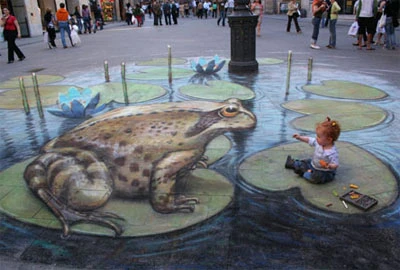 20 tác phẩm tranh 3D xuất sắc trên đường phố ảnh 7