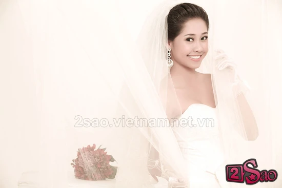 Ngẩn ngơ nhìn...Tường Vy làm cô dâu ngọt ngào ảnh 3