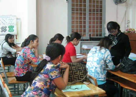 Những người làm "dâu không họ" ở trường học ảnh 2