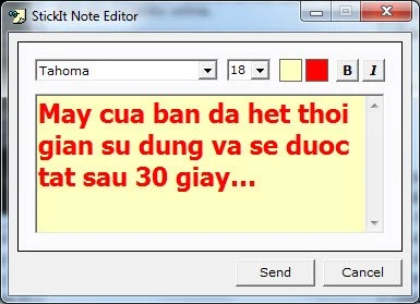 Chat giữa các máy trong mạng LAN ảnh 1