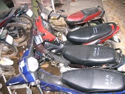 Tang vật vụ án.