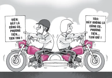 Rối việc xử lý phương tiện phạm tội ảnh 1 Rối việc xử lý phương tiện phạm tội ảnh 1