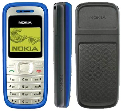 Nokia 1200 là một đại diện của dòng giá rẻ. Ảnh: Justlanded.