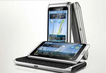 E7 đã xuất hiện trên gian hàng của Nokia ảnh 1 E7 đã xuất hiện trên gian hàng của Nokia ảnh 1