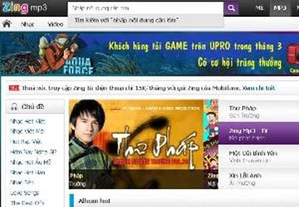 Mp3.zing.vn, bongdaso.com chứa nội dung độc hại ảnh 1