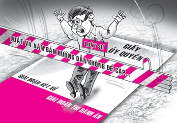 Ủy quyền cho luật sư trong thi hành án, được không? ảnh 1