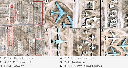 "Nghĩa địa máy bay" lớn nhất thế giới trên Google Earth ảnh 2