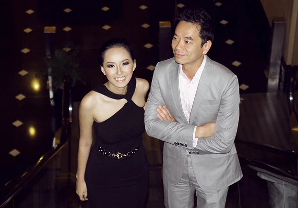 Mai Phương Thúy sánh đôi bạn trai dự tiệc ảnh 1