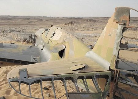 Tìm thấy chiến đấu cơ Thế chiến II trên sa mạc Sahara sau 70 năm ảnh 3