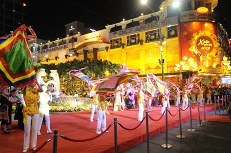 Khai mạc Đường hoa Nguyễn Huệ Tết Quý Tỵ 2013 ảnh 1