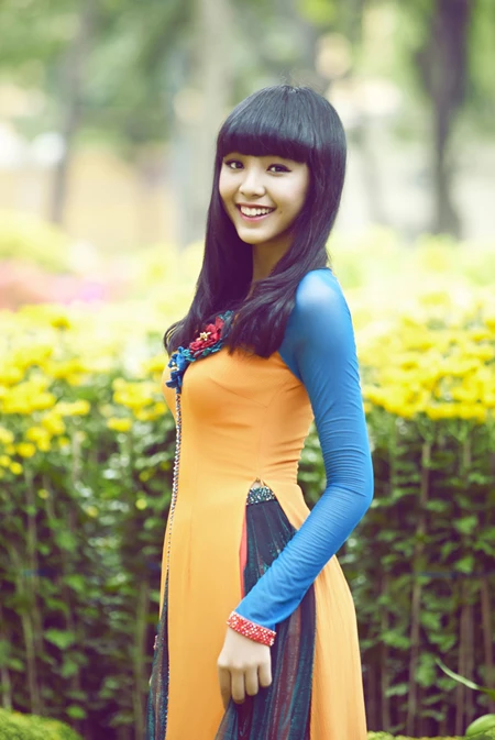 "Mẫu nhí" Bảo Trân tung tăng chào năm mới ảnh 5