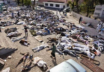 Gian nan cứu trợ ở Haiti ảnh 1