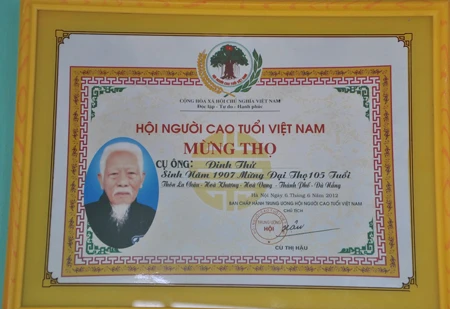 Cụ ông thượng thọ trong “ngôi làng trường thọ” ảnh 2