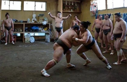 Cuộc sống dưới võ đài của võ sĩ Sumo ảnh 6
