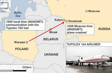 Máy bay chở Tổng thống Ba Lan rơi "do hội chứng hành khách VIP" ảnh 2