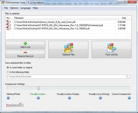 Tuyệt chiêu thu nhỏ dung lượng nhưng vẫn giữ nguyên chất lượng file ảnh 4