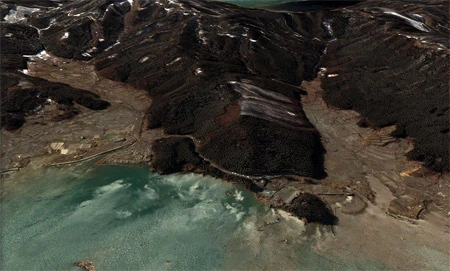 Nhật Bản trước và sau động đất qua Googe Earth ảnh 24