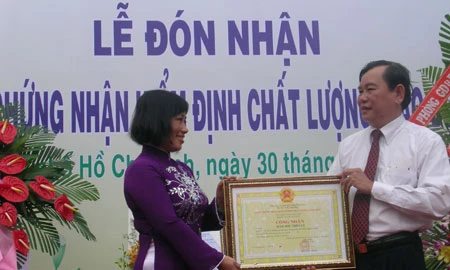 Thiên Lý - Trường mầm non đầu tiên TPHCM đạt kiểm định chất lượng ảnh 1