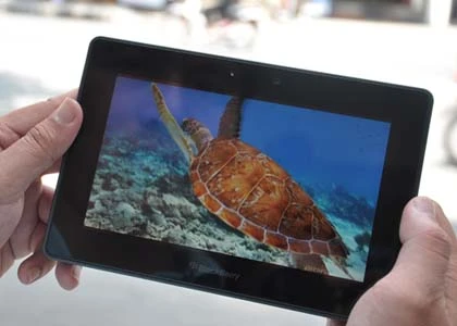 Máy tính bảng BlackBerry PlayBook đã xuất hiện ở VN ảnh 19