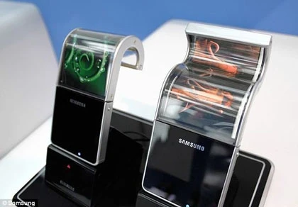 Điện thoại di động có thể uốn cong ảnh 1