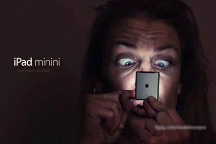 Những hình ảnh chế hài hước về iPad Mini ảnh 1