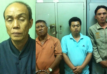 Vây nghĩa trang giữa đêm, bắt nhóm đòi nợ thuê ảnh 1 Vây nghĩa trang giữa đêm, bắt nhóm đòi nợ thuê ảnh 1