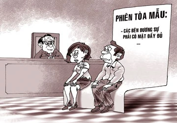 Xử “mẫu” một vụ giành quyền nuôi con ảnh 1 Xử “mẫu” một vụ giành quyền nuôi con ảnh 1