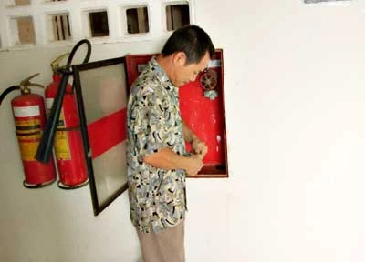 Kinh hoàng hệ thống chữa cháy Chung cư Miếu Nổi ảnh 2