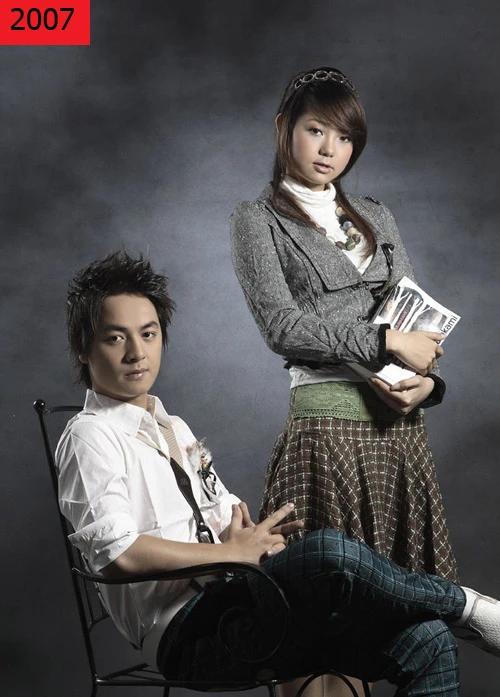 Minh Hằng năm 2003, khi mới bước chân vào con đường nghệ thuật. Cô tham gia vào ban nhạc Pha Lê. Tuy đã có những nét đẹp trên khuôn mặt, Minh Hằng vẫn chưa tạo dựng được phong cách cho mình. Minh Hằng trong một bức ảnh chụp với người mẫu Đức Tiến vào năm 2006. Cô hơi thừa cân với làn da ngăm đen. Năm 2007, bộ phim Gọi giấc mơ về khiến Minh Hằng thực sự được chú ý. Trong bộ phim, Minh Hằng rất bụ bẫm do tăng 10kg để hợp vai diễn, hàm răng của cô khá thưa và không đều đặn. Tuy vậy, những đường nét đáng yêu của cô vẫn được các khán giả ca ngợi. Những bức ảnh chụp trong năm 2007 cho thấy gu thời trang của Minh Hằng lúc này chưa thực sự đẹp mắt. Thân hình của cô cũng không mấy quyến rũ. Năm 2008, Minh Hằng thật sự thay đổi khi tấn công mạnh mẽ vào thị trường âm nhạc với phong cách sexy, gợi cảm. Minh Hằng đáng yêu với cặp kính tròn trong phim Giải cứu thần chết năm 2009. Bé Heo đã xinh xắn hơn rất nhiều, nhưng cách kết hợp trang phục của cô vẫn khá tệ.