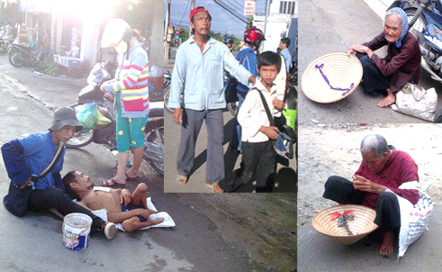 Những kẻ chăn dắt người ăn xin ở Biên Hòa ảnh 1