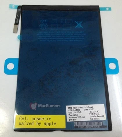 Pin iPad Mini dung lượng gấp ba lần iPhone 5 ảnh 1