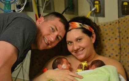 Bà mẹ ung thư vẫn can đảm sinh tư ảnh 2