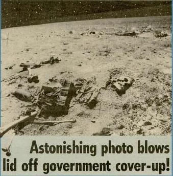 Phát hiện bộ xương người trên Mặt Trăng? ảnh 1