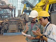 Dây chuyền Nhà máy thép Phú Mỹ - Ảnh: T.T.D (TTO). Dây chuyền Nhà máy thép Phú Mỹ - Ảnh: T.T.D (TTO).