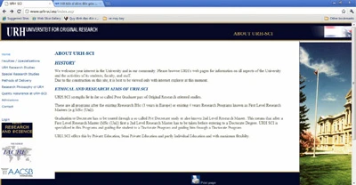 Nhiều thông tin cho thấy URH là đại học dỏm ảnh 1