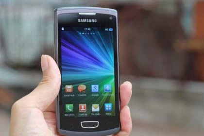 Cận cảnh điện thoại Samsung Bada cao cấp nhất ở VN ảnh 1