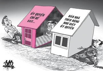 Bán nhà vượt ủy quyền ảnh 1