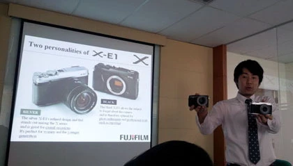 Fujifilm X-E1 xuất hiện tại Việt Nam trước khi ra mắt ảnh 1