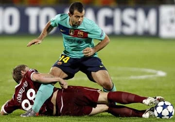 Mascherano ra sân là Barca lại...không thắng ảnh 1